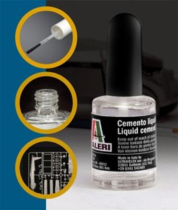 COLA ITALERI pincel grande 15ml 3989P