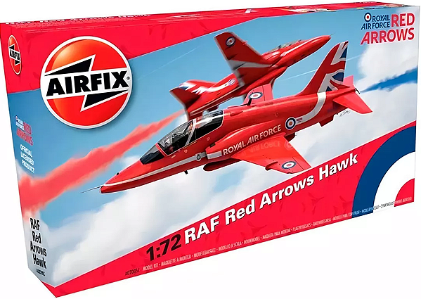 Raf Red Arrows Hawk - Airfix #A02005C 1/72