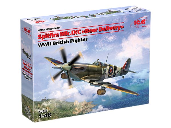 Spitfire Mk.IXC “Beer Delivery” WWII British Fighter - ICM #48060 1:48