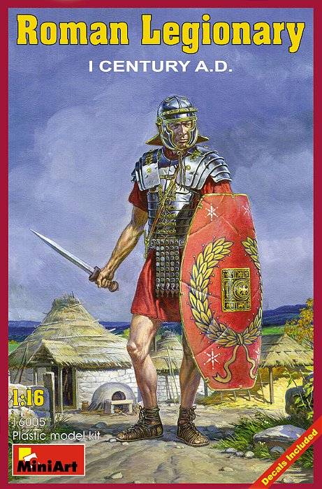 Roman Legionary I Century A.D. - MiniArt #16005 1:16