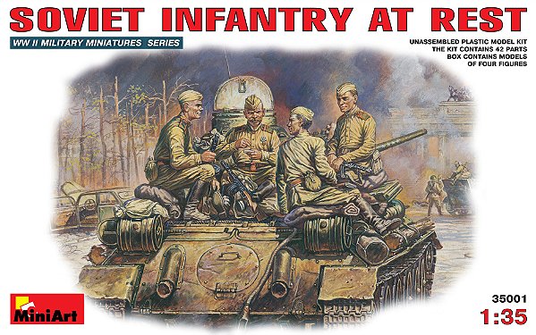 Soviet Infantary at Rest (1943-45) - MiniArt #35001 1:35