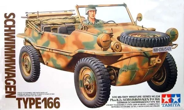 German Schwimmwagen Type 166 - Tamiya #35224 1:35