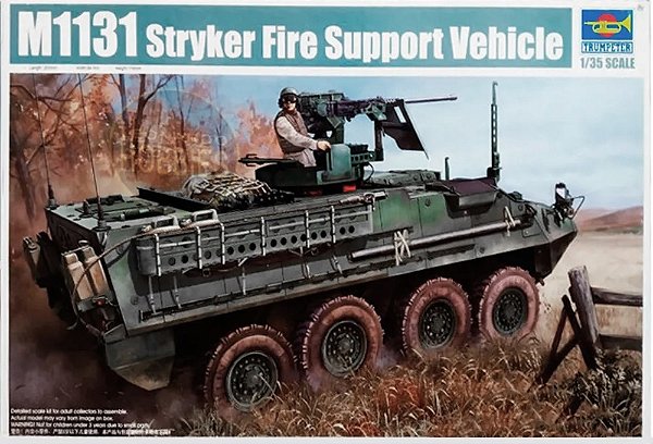 Veículos Militar M1131 Stryker Fire Support - Trumpeter #00398 1:35