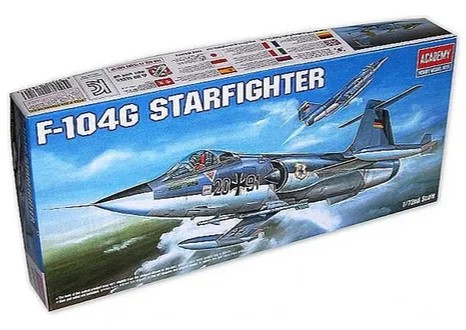 Avião F-104G Starfighter - Academy #12443 1:72