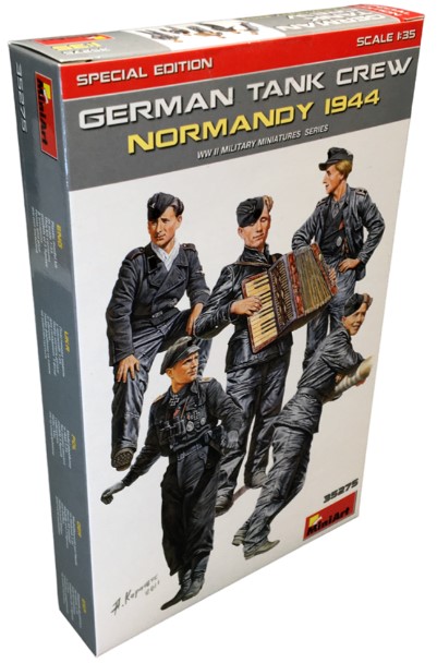 Figura German Tank Crew (Normandy 1944) SPECIAL EDITION - Miniart #35275 1:35