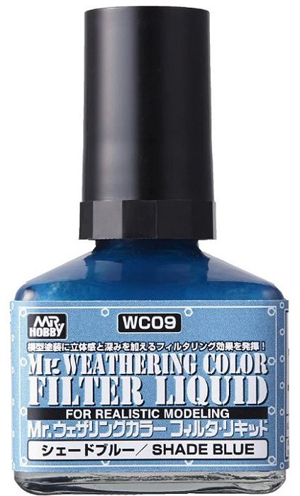Mr.Weathering Color Shade Blue - Mr.Hobby WC09