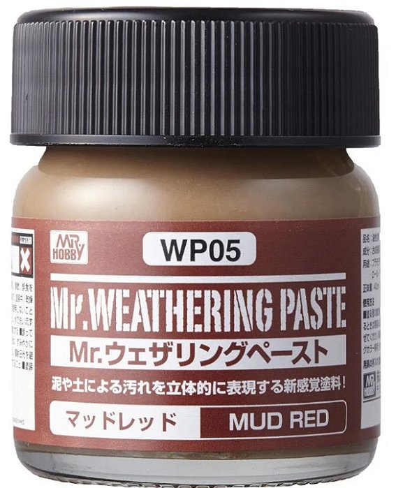Mr.Weathering Paste Mud Red - Mr.Hobby WP05