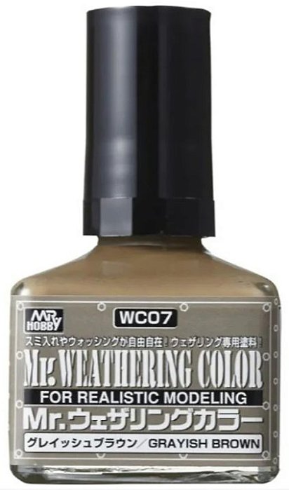 Mr.Weathering Color Grayish Brown - Mr.Hobby WC07
