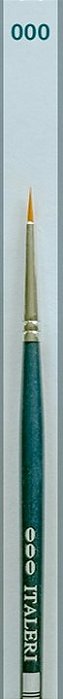 Pincel - 000 Pincel ponta redonda - Italeri #52201