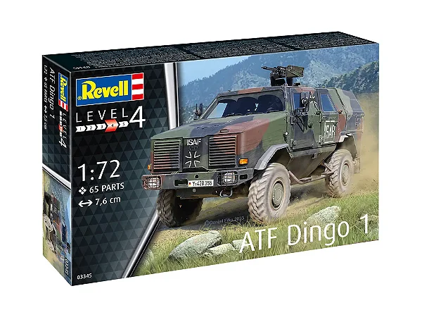 Veículo Militar ATF Dingo 1 - Revell #03345 1:72