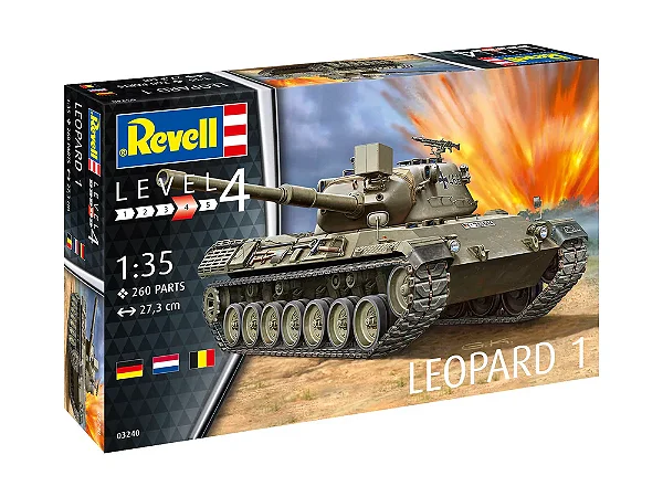 Tanque Leopard 1 - Revell #03240 1:35