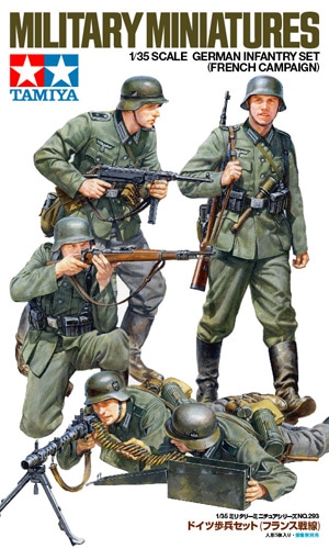 Conjunto GERMAN INFANTRY SET (FRENCH CAMPAIGN) - Tamiya # 35293 1/35