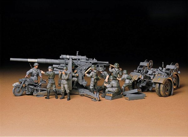 GERMAN 88mm GUN FLAK 36/37 - Tamiya #35017 1/35