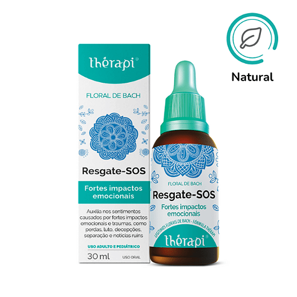 Floral de Bach -  Resgate SOS - 30 ml
