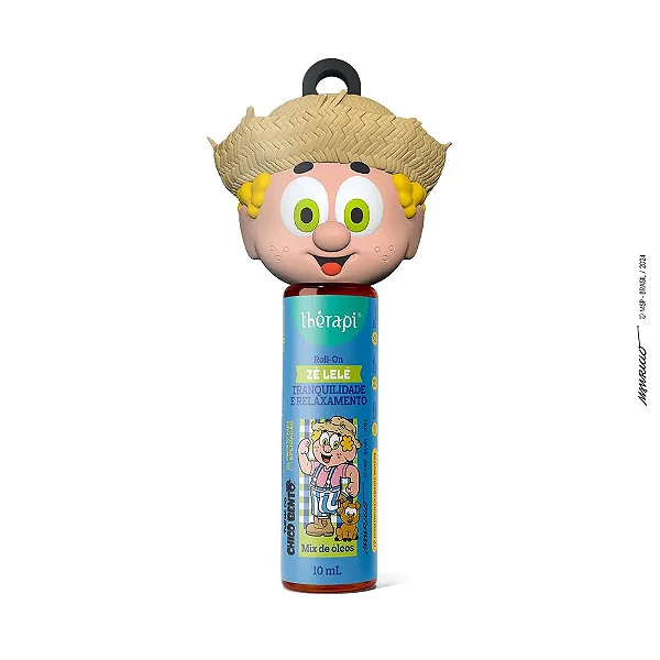 Roll-On Kids Zé Lelé I Tranquilidade e Relaxamento - Turma do Chico Bento - 10 ml