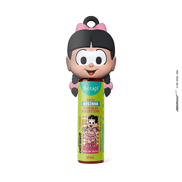 Roll-On Kids Rosinha I Dedicação nos Estudos - Turma do Chico Bento - 10 ml