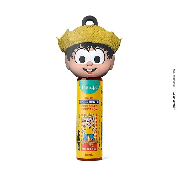 Roll-On Kids Chico Bento I Coragem e Confiança - Turma do Chico Bento - 10 ml