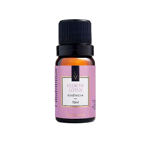Essência Flor de Lótus Via Aroma - 10 ml