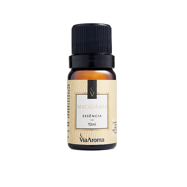 Essência Macadâmia Via Aroma - 10 ml