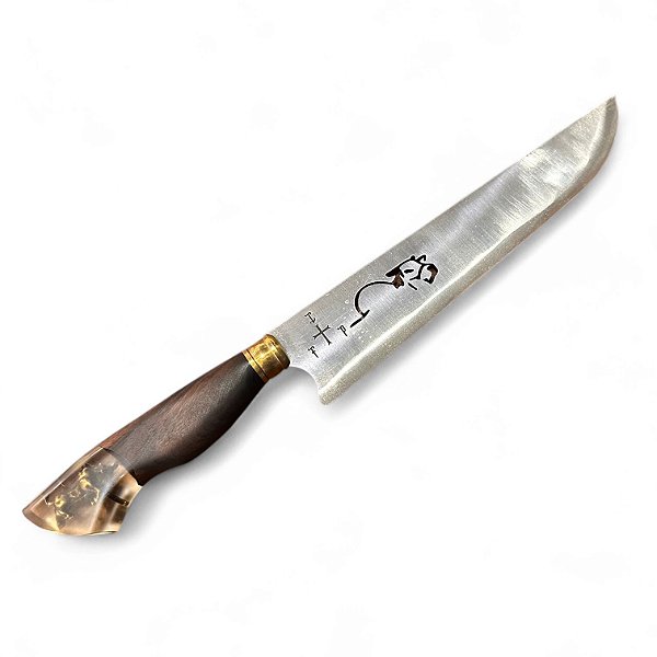 FACA INOX 10" VAZADA - BOI