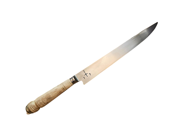 FACA GAÚCHA EM AÇO CARBONO 5160 COM 10" DE LÂMINA