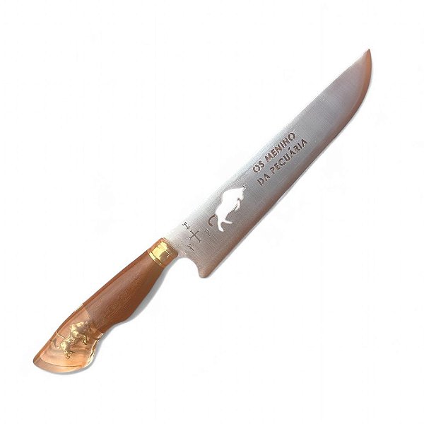 FACA INOX 10" VAZADA - PECUARIA