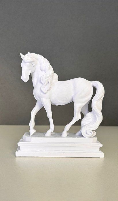 CAVALO DETALHES - BRANCO PLA