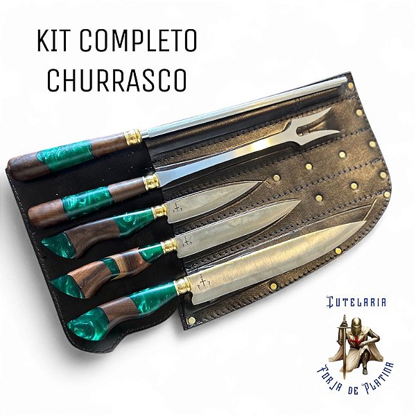 Kit Completo - Churrasco - Hibrido Verde