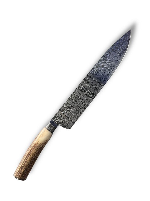 Faca 10" - Damasco Padrão Ladder