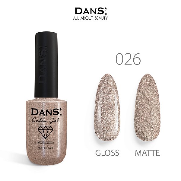 Esmalte em Gel Glitter - 026