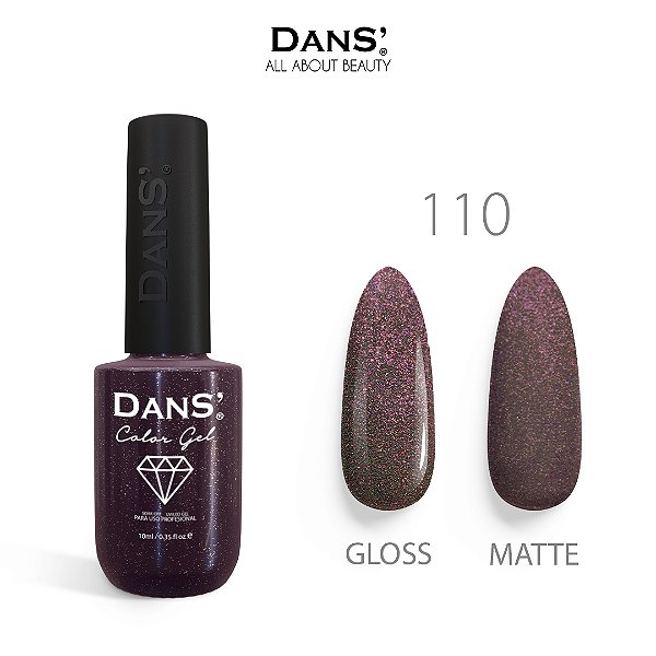 Esmalte em Gel Glitter - 110