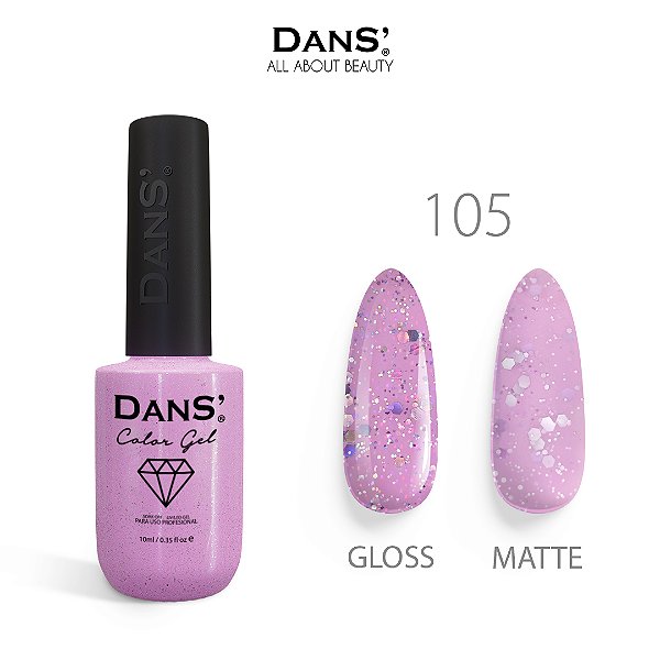 Esmalte em Gel Glitter - 105