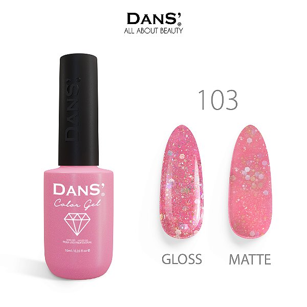 Esmalte em Gel Glitter - 103