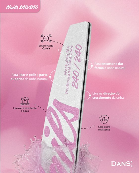 LIXA NAILS 240/240
