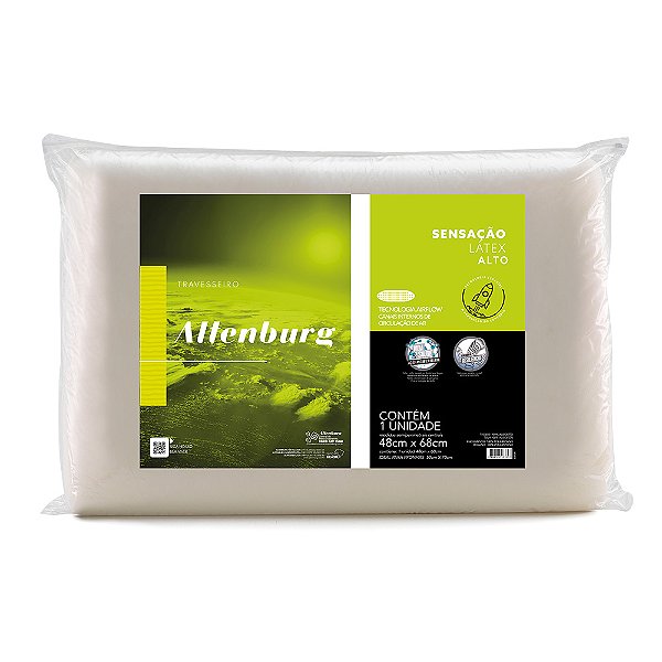 Travesseiro Altenburg Sensação Látex Alto - 48cm x 68cm