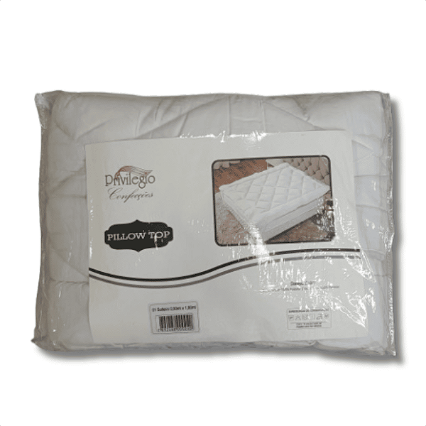 Pillow Top King Macio Toque - Protetor De Colchão