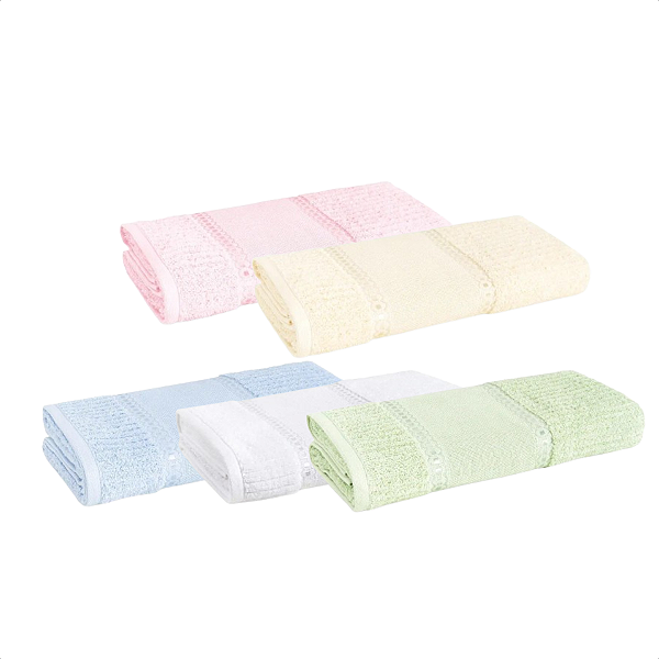 Toalha De Banho Para Bordar Passa Fitas 67x140cm