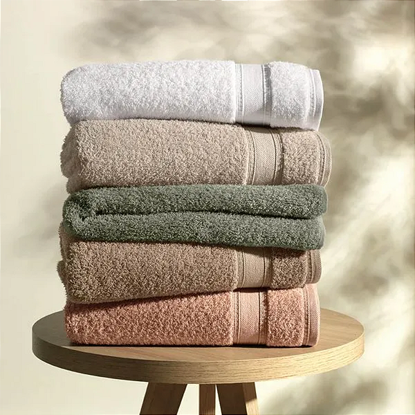 Toalha De Banho Karsten Linea Felpuda - 70x135 100% Algodão