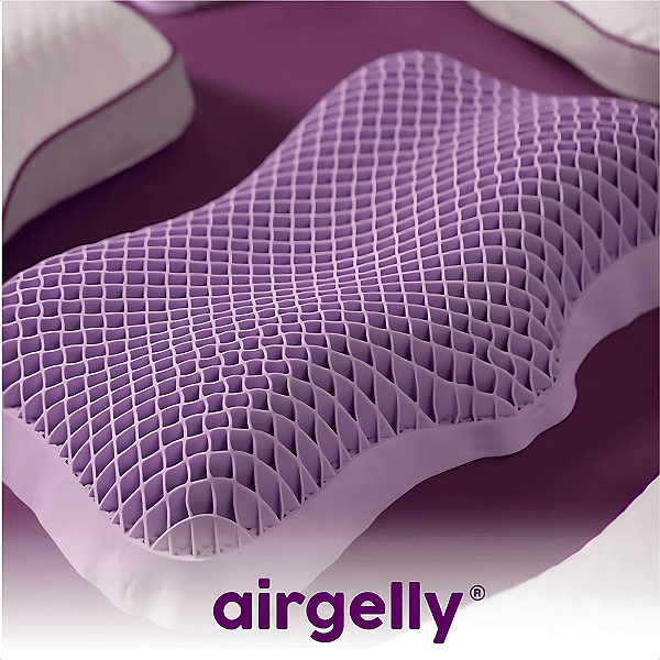 KIT 2 Travesseiros Airgelly® 2.0 - IWS  Ortopédico