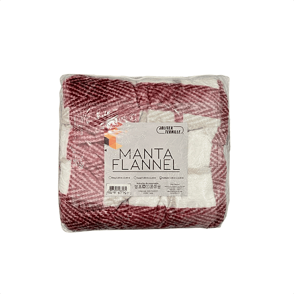 Manta Flannel Jolitex Não Alérgico - King