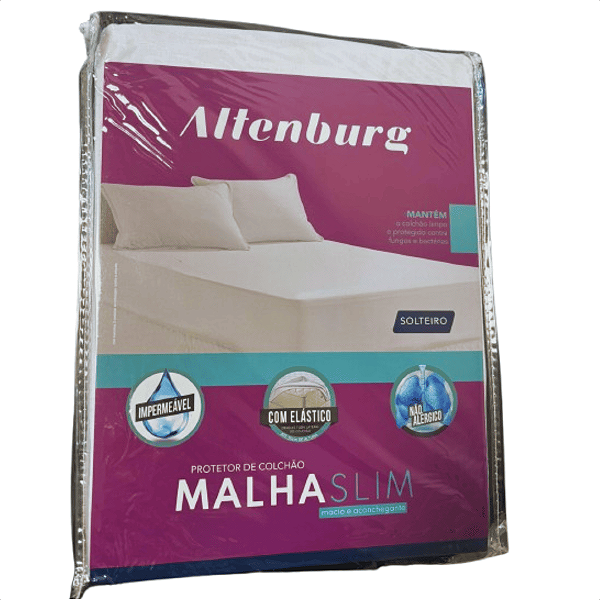 Protetor Colchão Altenburg Slim Impermeável 90x190 Solteiro