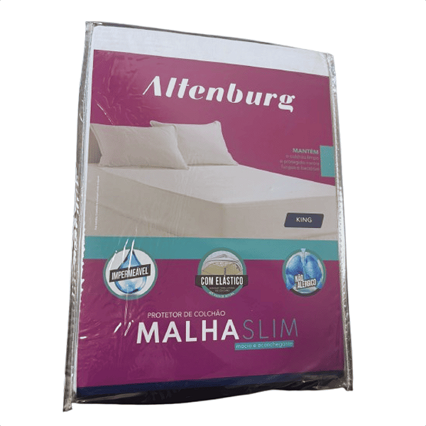 Protetor De Colchão Altenburg Slim Impermeável 193x203 King