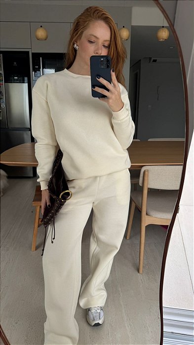 Conjunto Moletom Romana