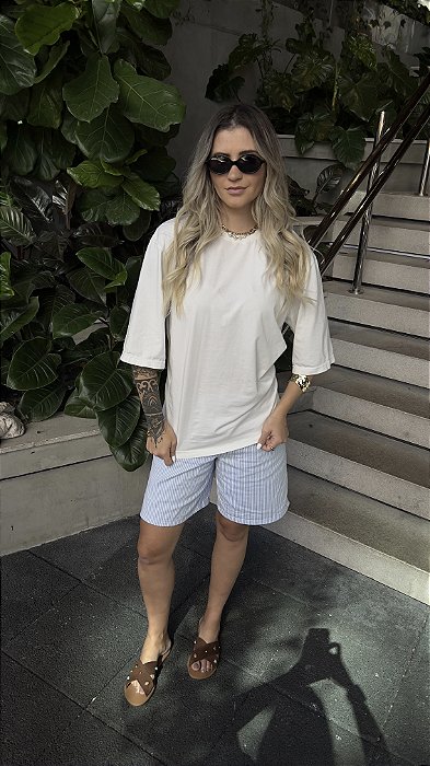 T-shirt Oversized Helena Off