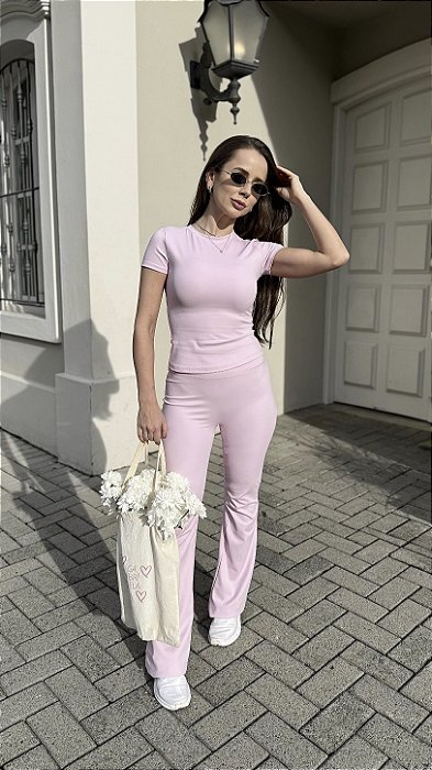 Conjunto Bailarina Rosa