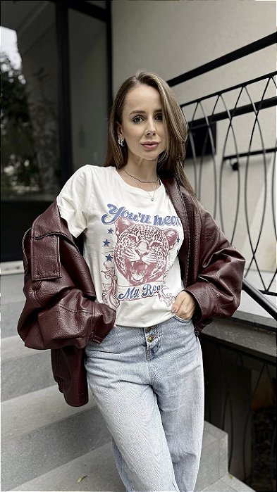 T-shirt Tigre