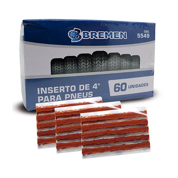 Refil Para Pneu Remendo Macarrão Rotta Caixa 60un C/nfe