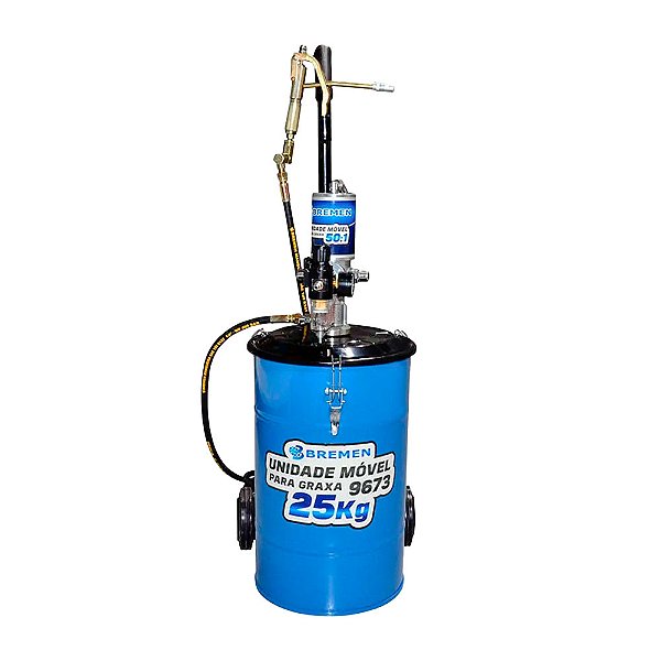 Bomba Propulsora Graxa Pneumática Completa 25kg 9673 Bremen