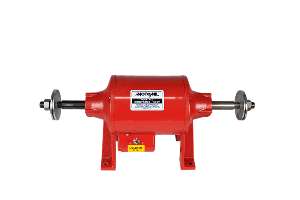 Politriz De Bancada 1cv Mono 220v Pm-100m Motomil Prof C/nfe 00005046,5