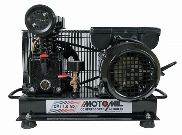 Compressor De Ar Elétrico Portátil Motomil Cmi-3,0/ad 0l 1hp 00029639,9